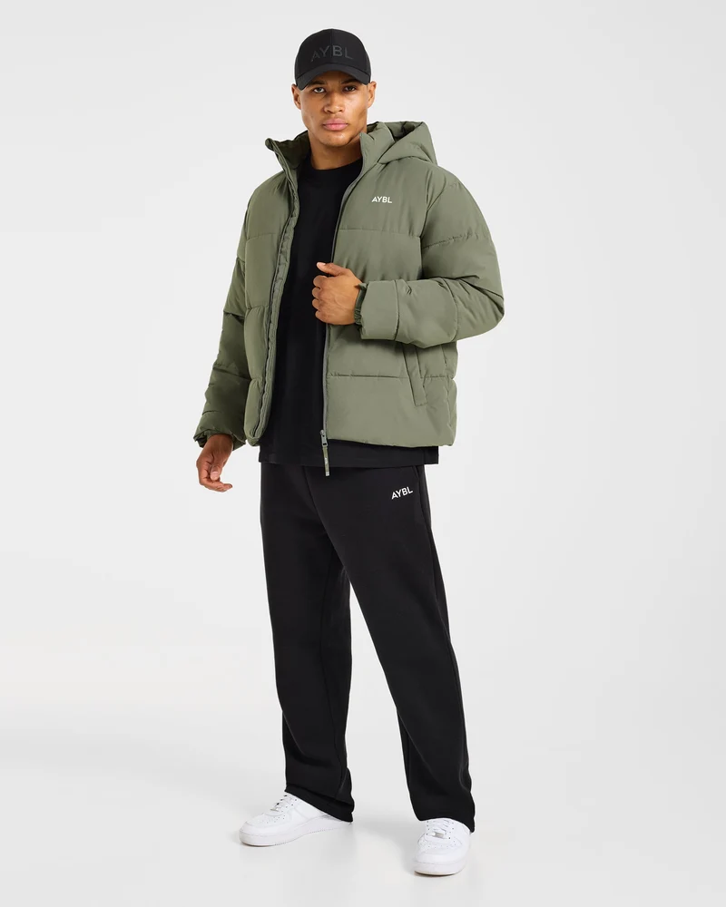 Classic Puffer Coat - Khaki