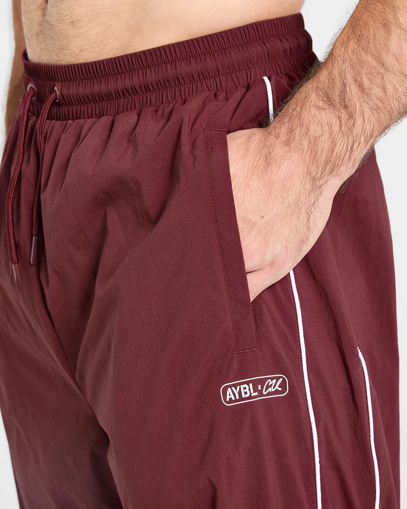 Cam Kissel x Track Joggers - Burgundy