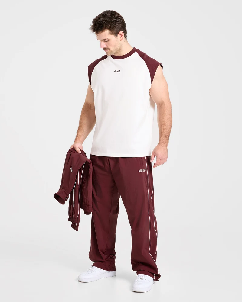 Cam Kissel x Track Joggers - Burgundy