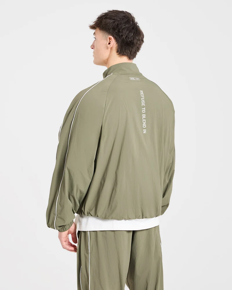 Cam Kissel x Track Jacket - Muted Khaki