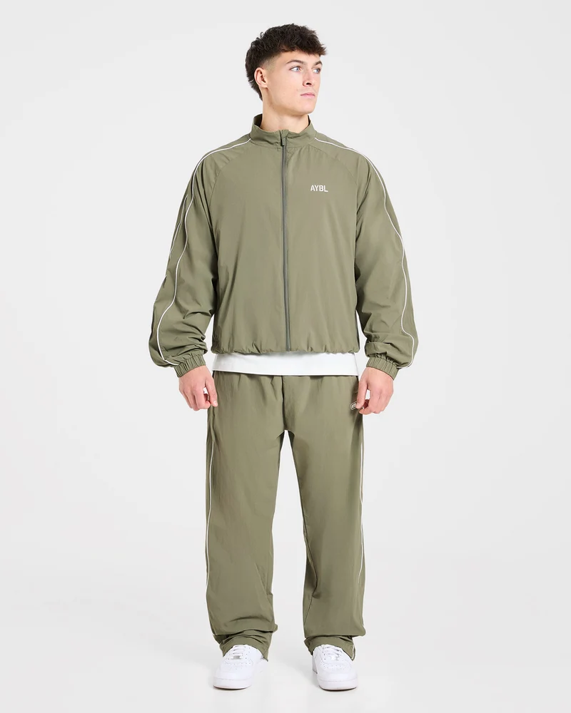 Cam Kissel x Track Jacket - Muted Khaki