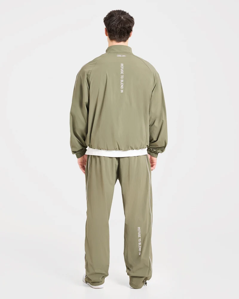 Cam Kissel x Track Jacket - Muted Khaki
