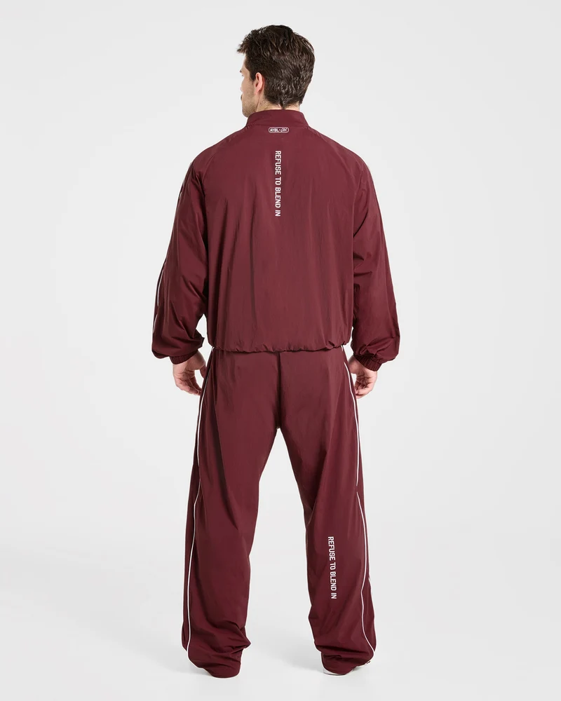 Cam Kissel x Track Jacket - Burgundy
