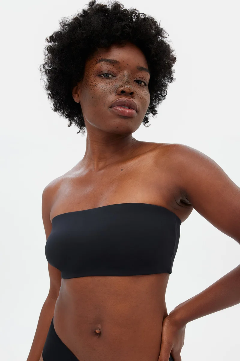 Soutien-gorge bandeau noir