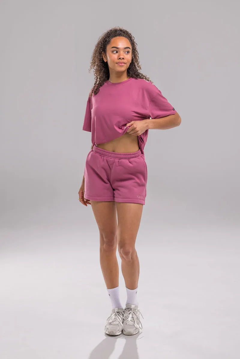 Heavy Blend Jogger Short - Pink State