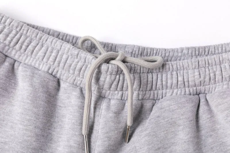 Heavy Blend Jogger Short - Heather Grey