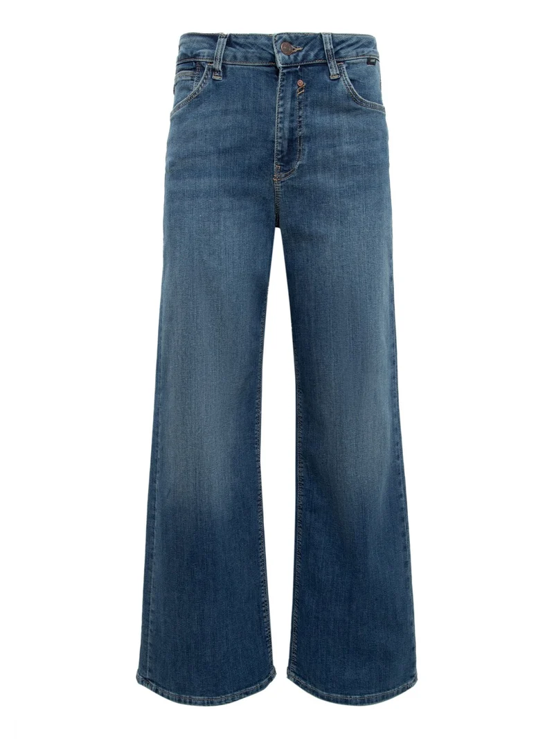 MAVI - MALIBU, High Waist, Loose Wide Leg, Indigo Shades Str
