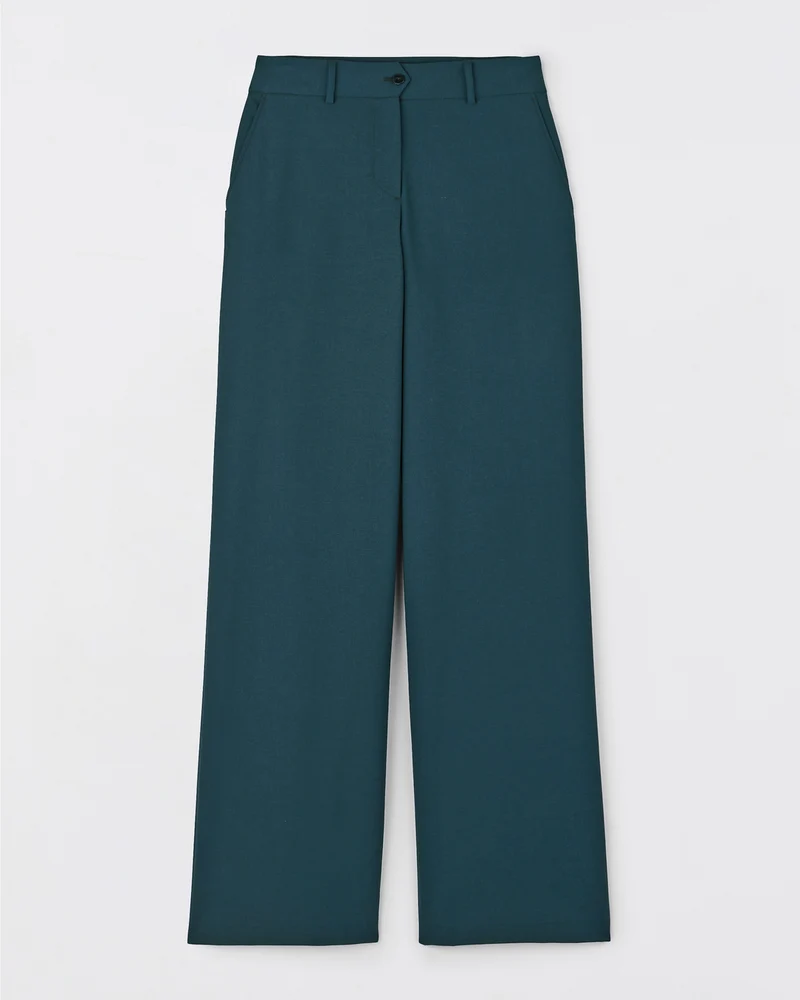 Pantalon large Chicago - Vert Bouteille