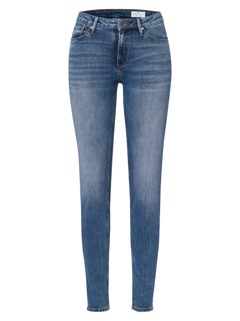 CROSS JEANS - ALAN, Skinny Fit, Mid-Waist, Blue