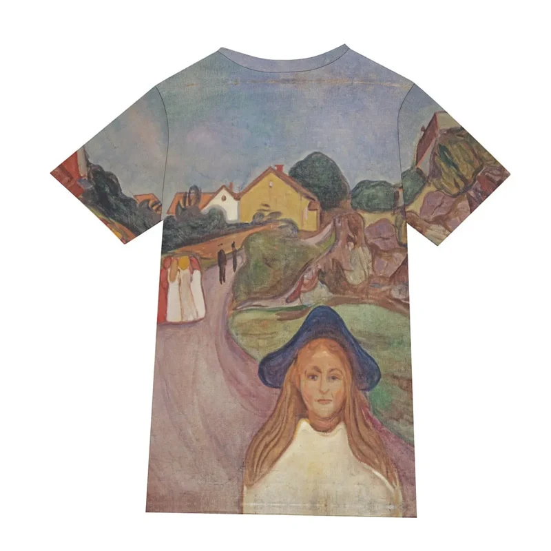 Edvard Munch's Road in Aasgaardstrand T-Shirt