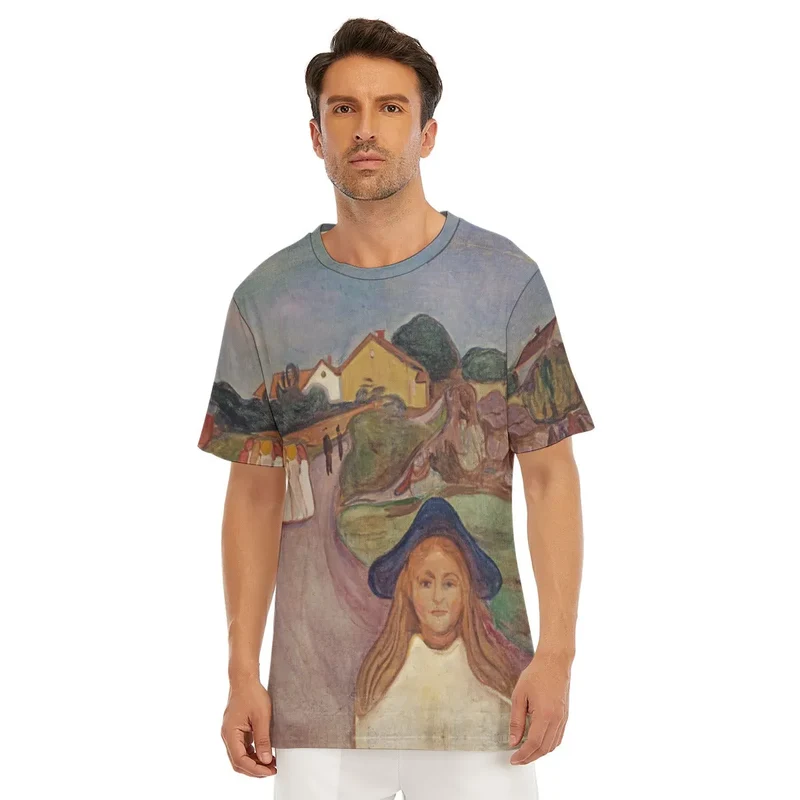 Edvard Munch's Road in Aasgaardstrand T-Shirt