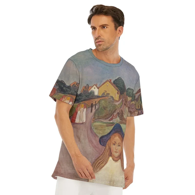 Edvard Munch's Road in Aasgaardstrand T-Shirt