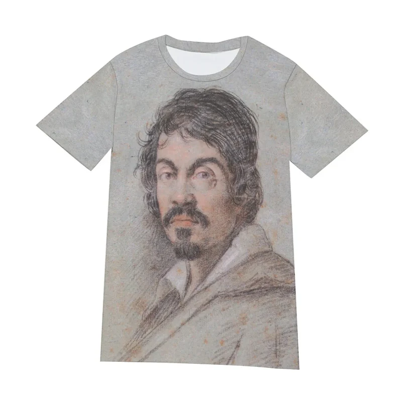 Caravaggio Portrait by Bild-Ottavio Leoni T-Shirt