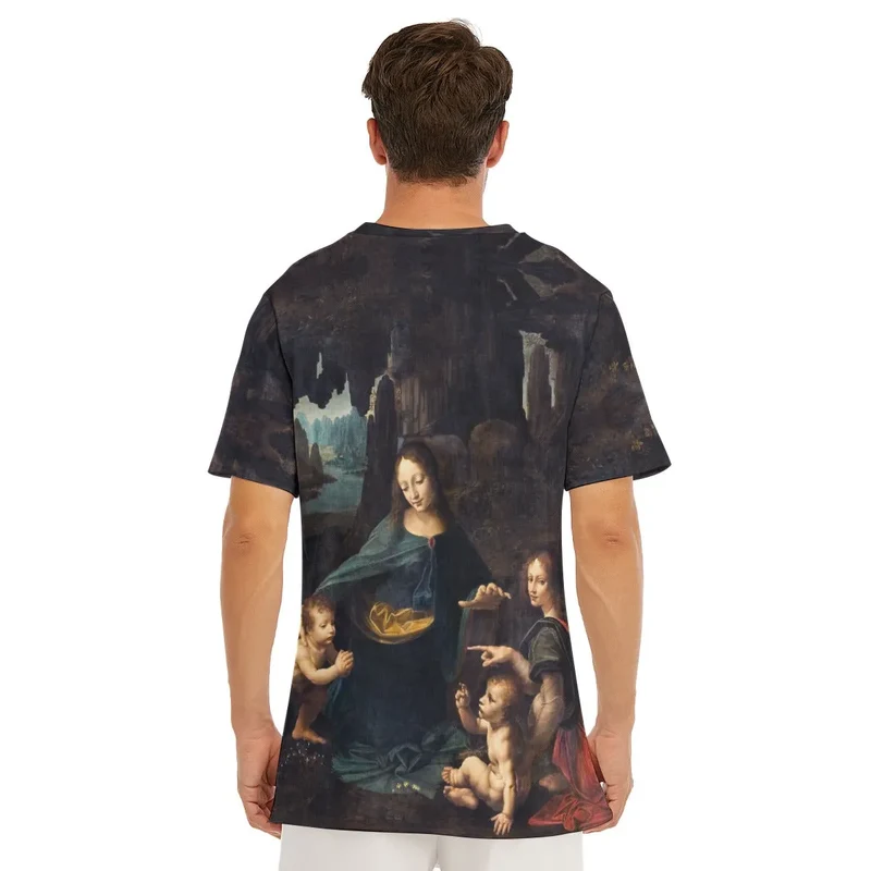 Leonardo da Vinci's The Virgin of the Rocks T-Shirt