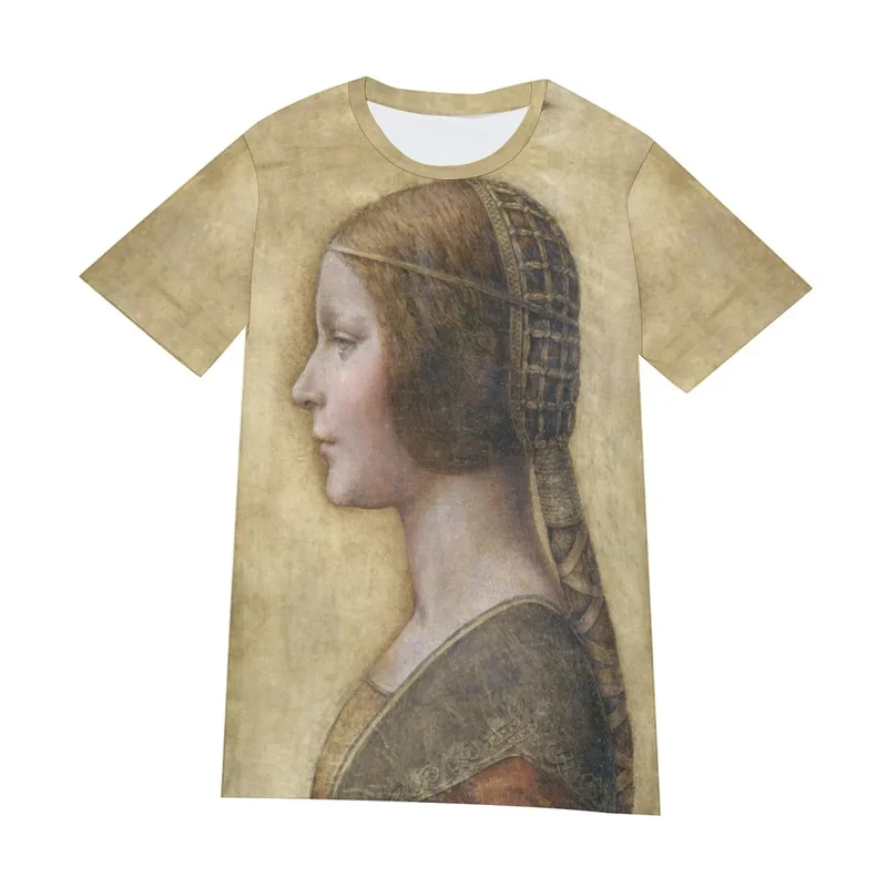 Leonardo da Vinci's La Bella Principessa T-Shirt