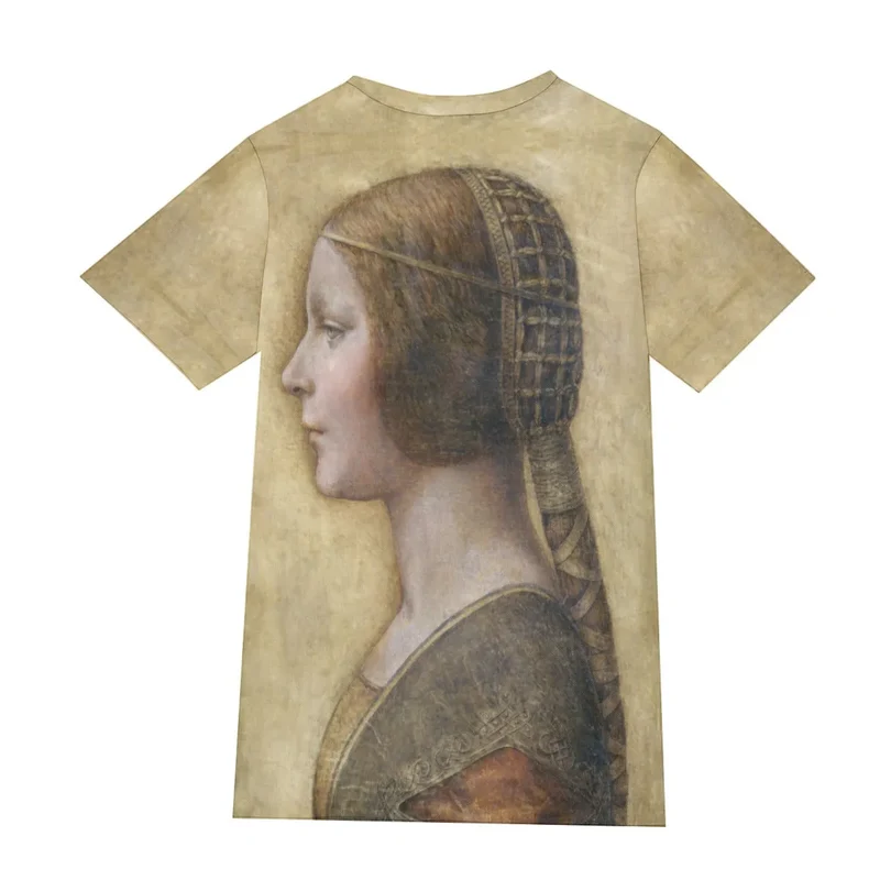 Leonardo da Vinci's La Bella Principessa T-Shirt