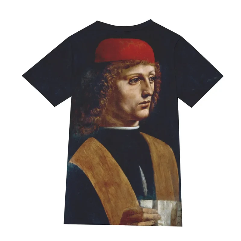 Leonardo da Vinci's The Portrait of a Musician T-Shirt