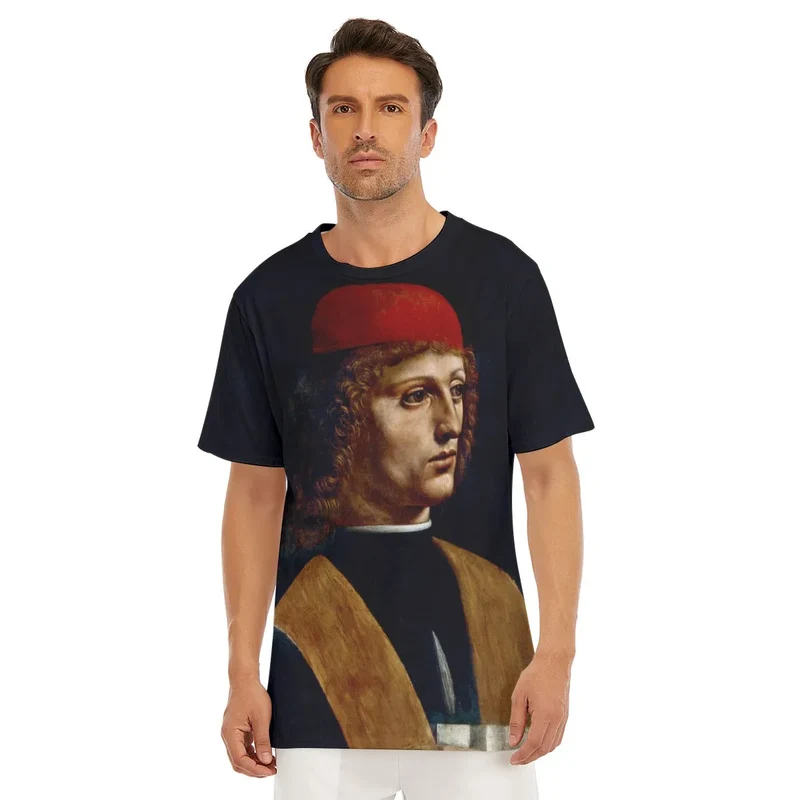Leonardo da Vinci's The Portrait of a Musician T-Shirt