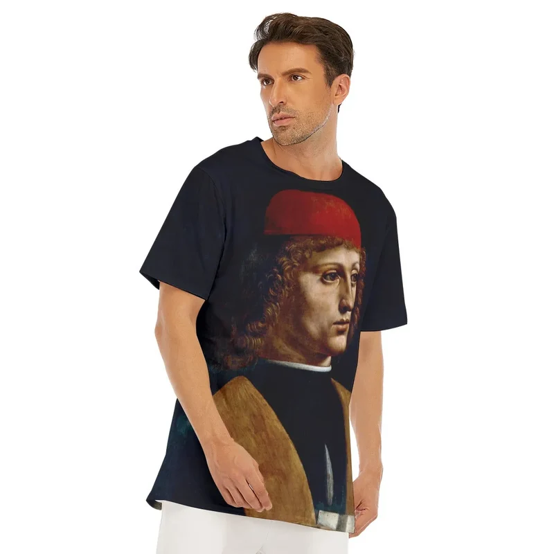 Leonardo da Vinci's The Portrait of a Musician T-Shirt