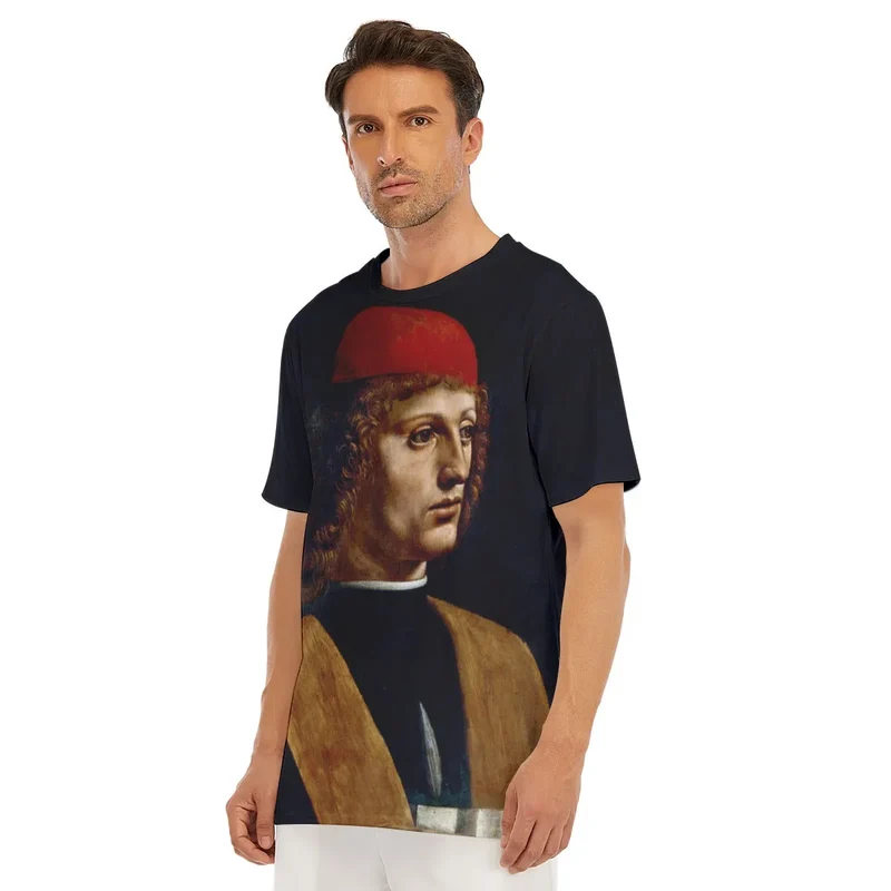 Leonardo da Vinci's The Portrait of a Musician T-Shirt