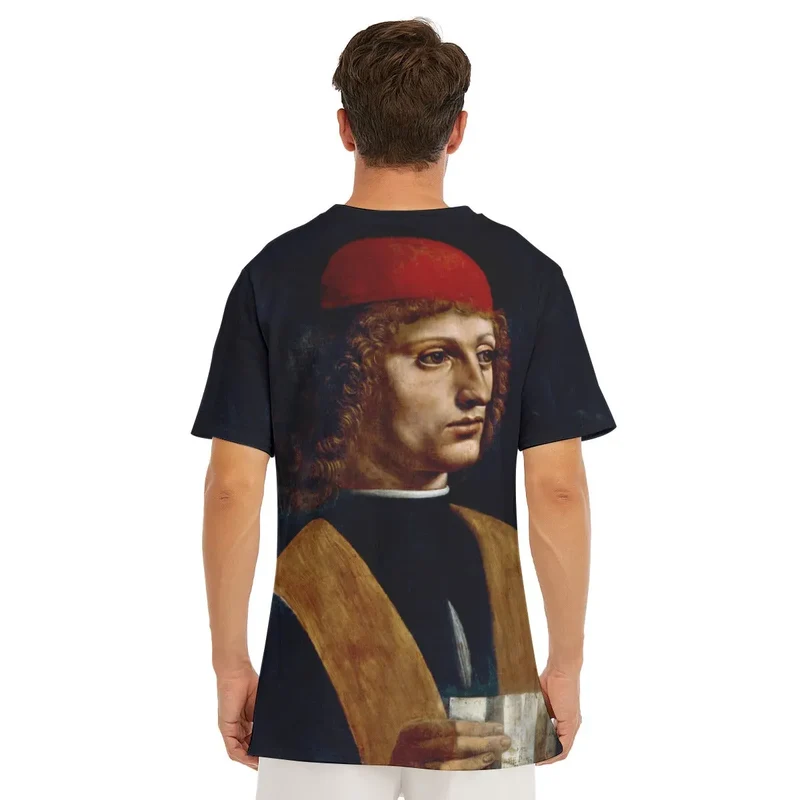 Leonardo da Vinci's The Portrait of a Musician T-Shirt