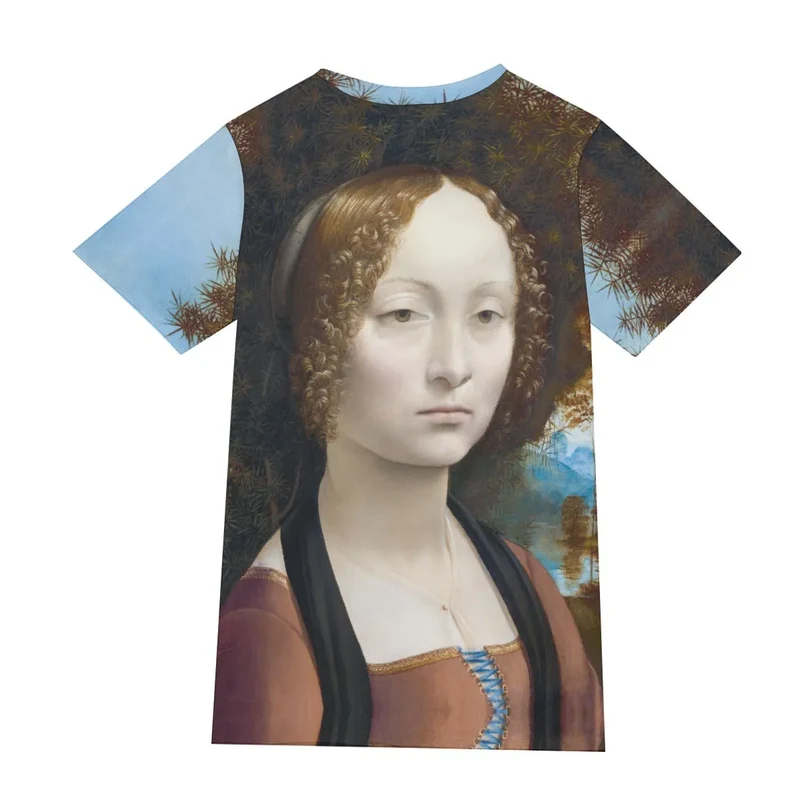 Leonardo da Vinci's Ginevra de' Benci T-Shirt