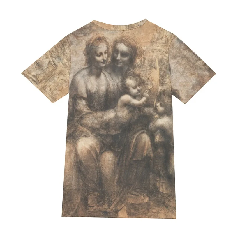 Leonardo da Vinci's The Burlington House Cartoon T-Shirt