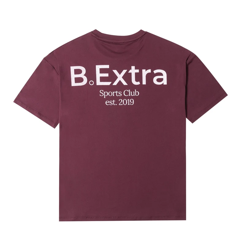 Sports Club Tee - Cherry