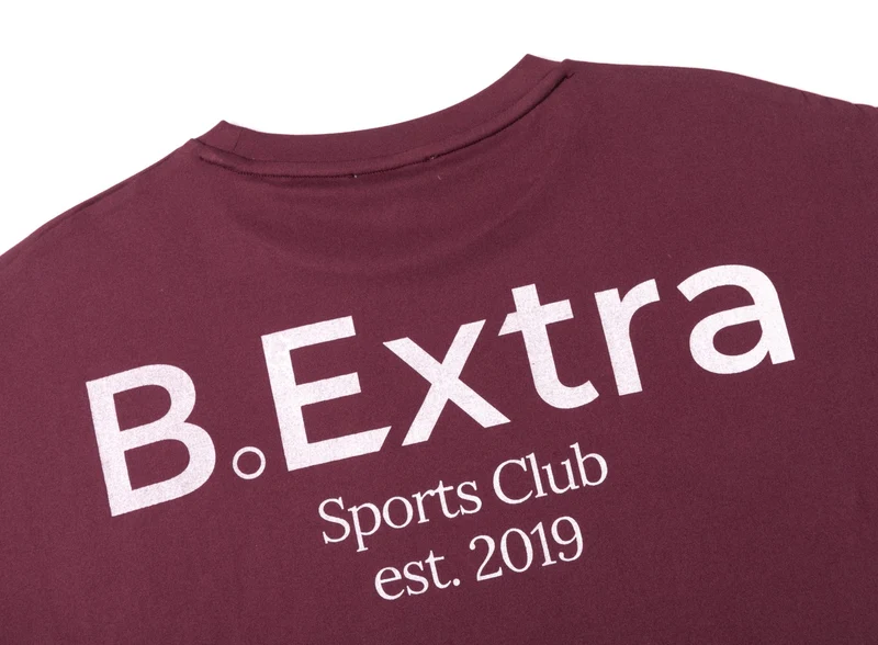 Sports Club Tee - Cherry