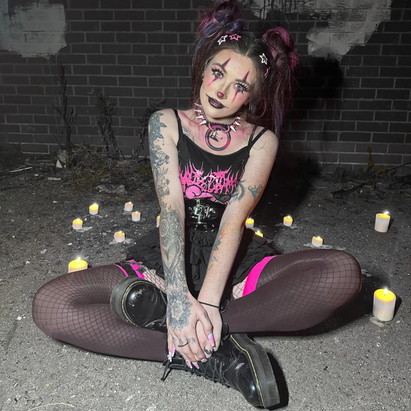 Neon Mock Garters - Totally Bitchin