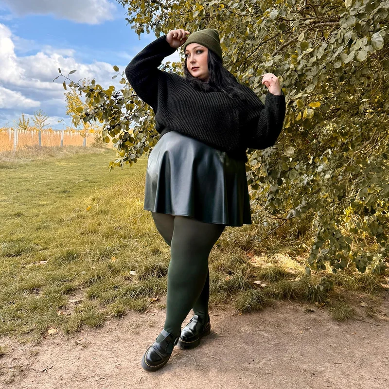80 Denier Tights - Crocodile