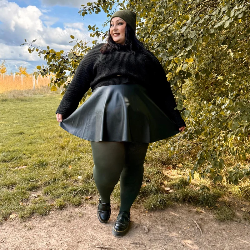80 Denier Tights - Crocodile