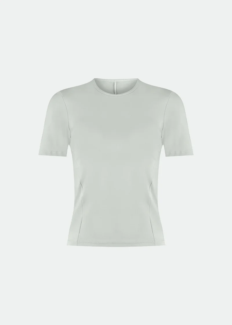 T-shirt Mulher Manga Curta Flexy