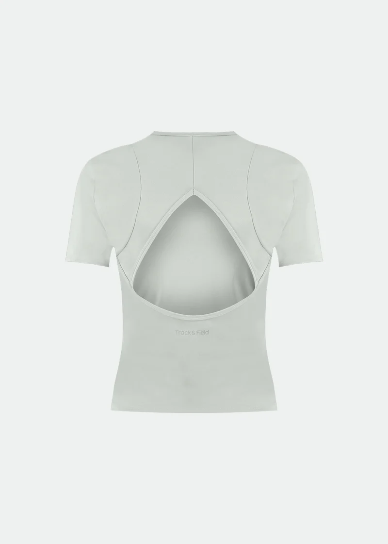T-shirt Mulher Manga Curta Flexy