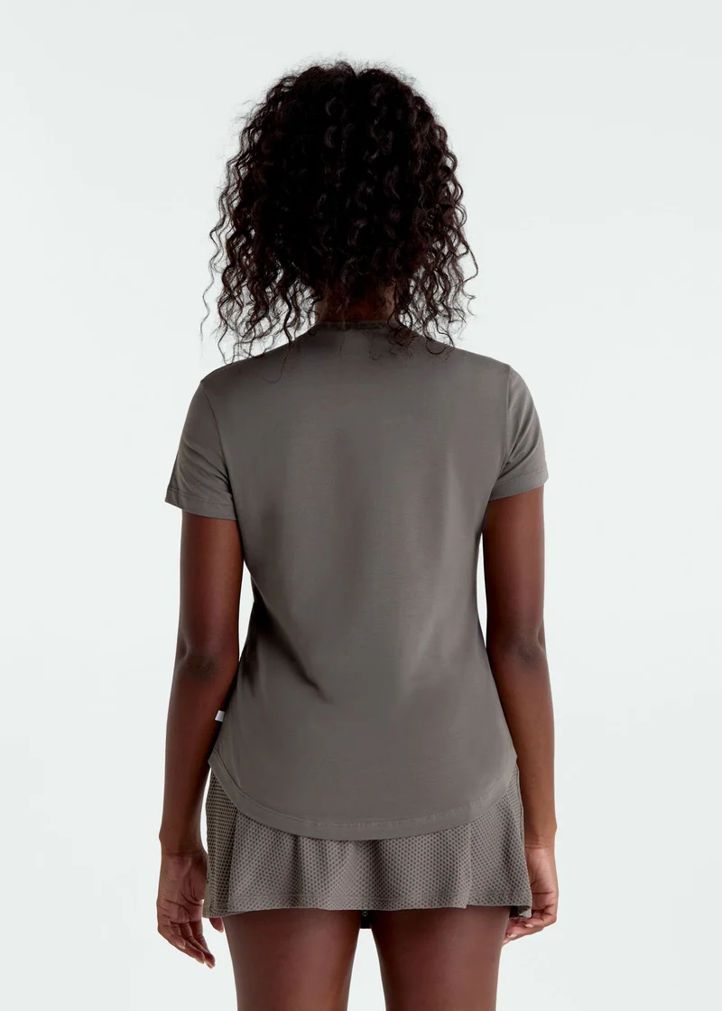 T-shirt Mulher Manga Curta Perfect t