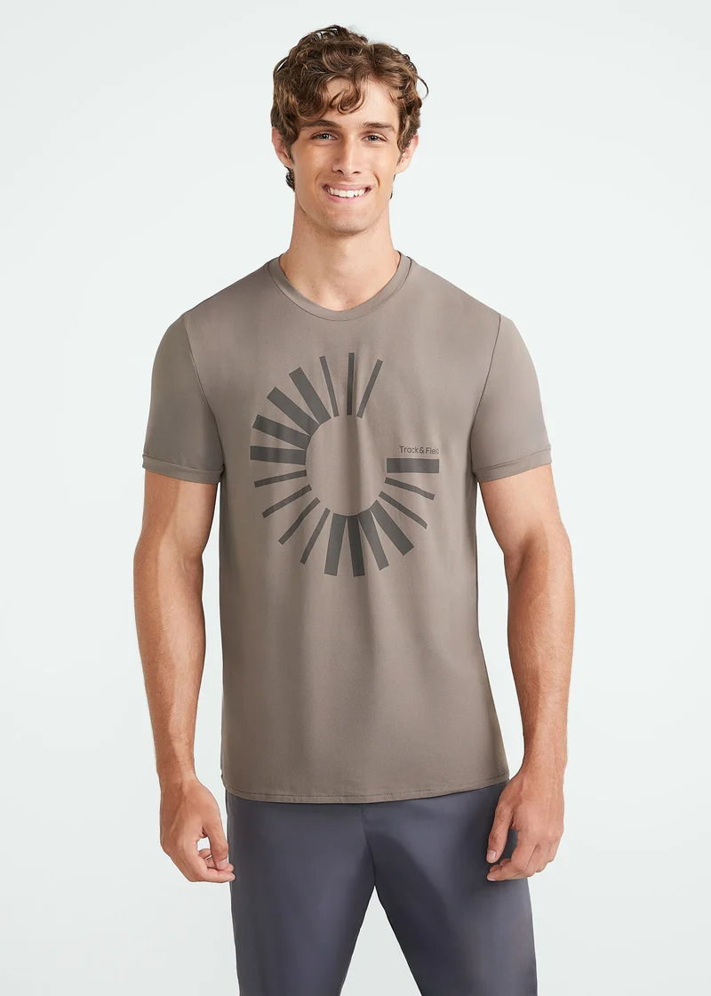 T-shirt Homem Manga Curta Thermodry Rayo