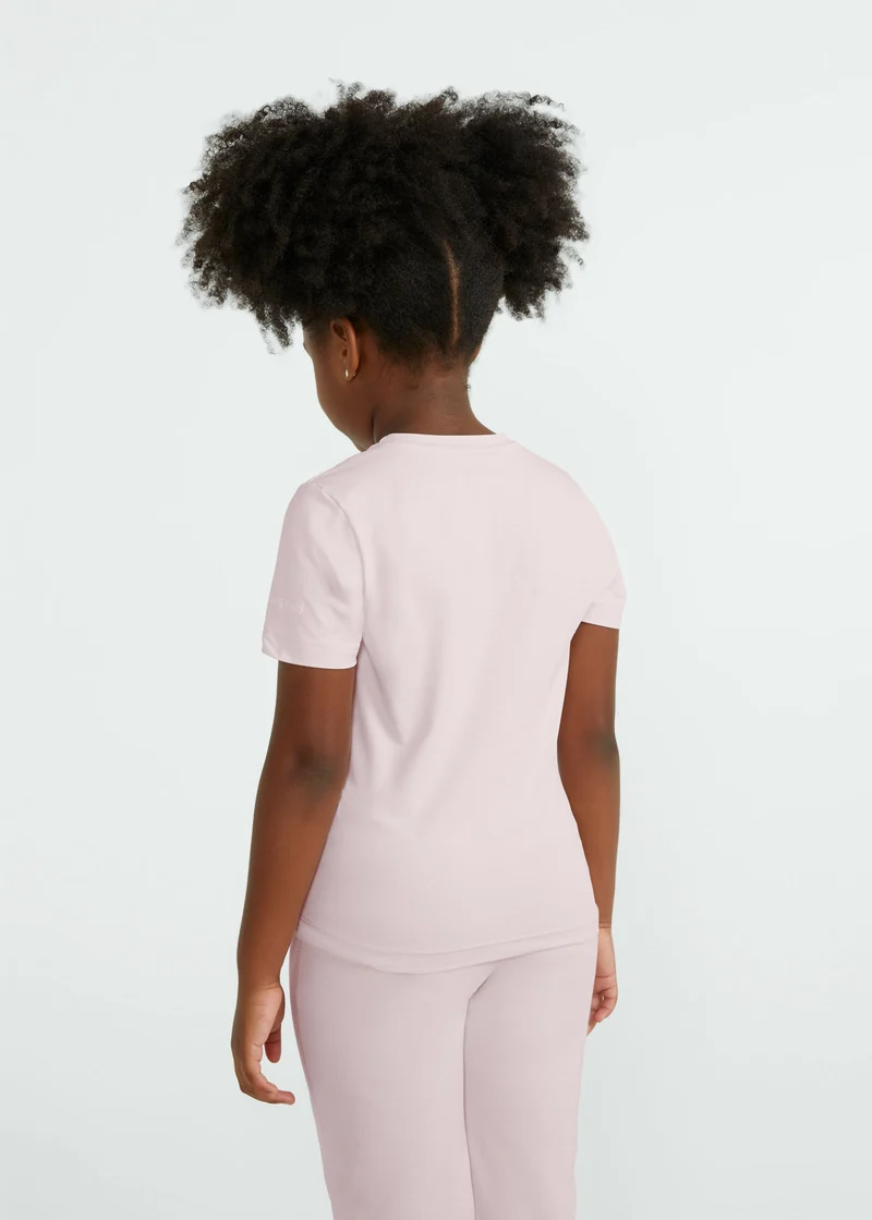 T-shirt Infantil Mulher Manga Curta Uv Mesh