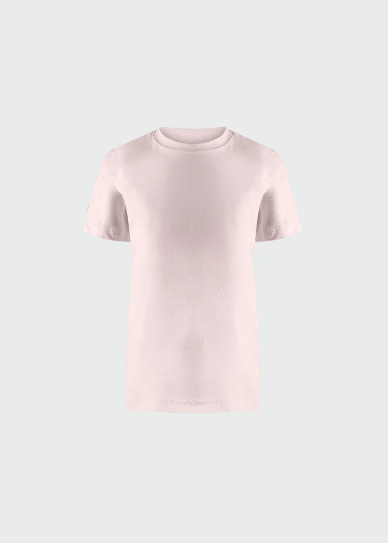 T-shirt Infantil Mulher Manga Curta Uv Mesh