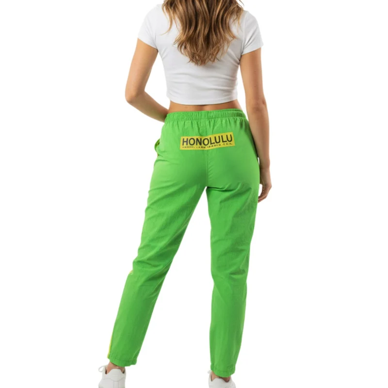 Pantalon de jogging unisexe en nylon - Vert