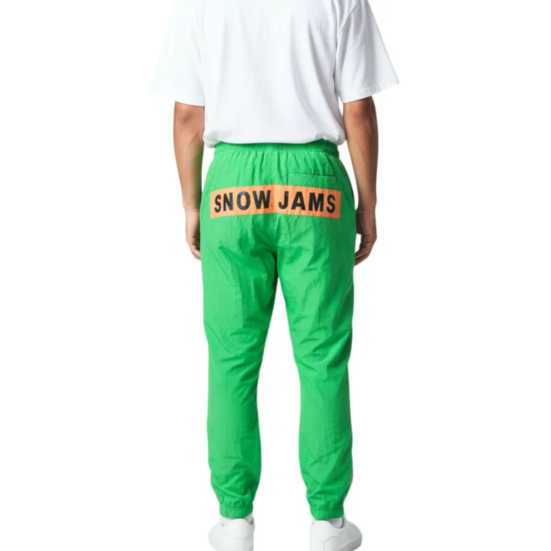 Pantalon de jogging unisexe en nylon Snow Jams - Vert