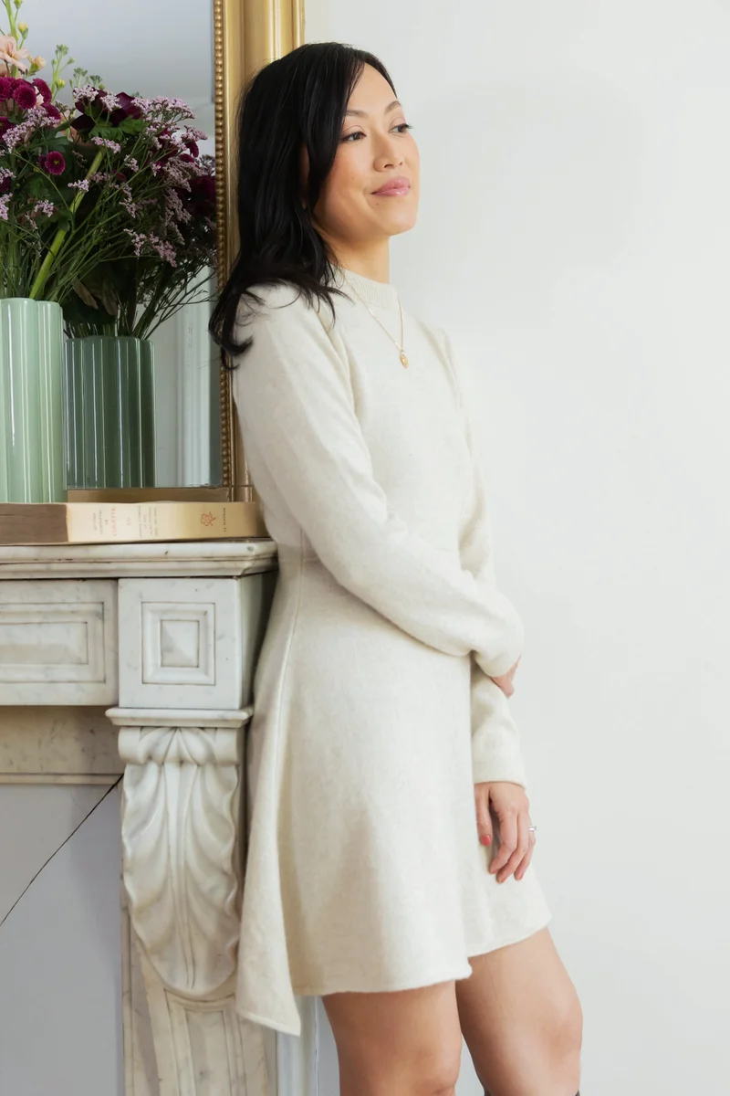 Robe Emmanuelle - écru