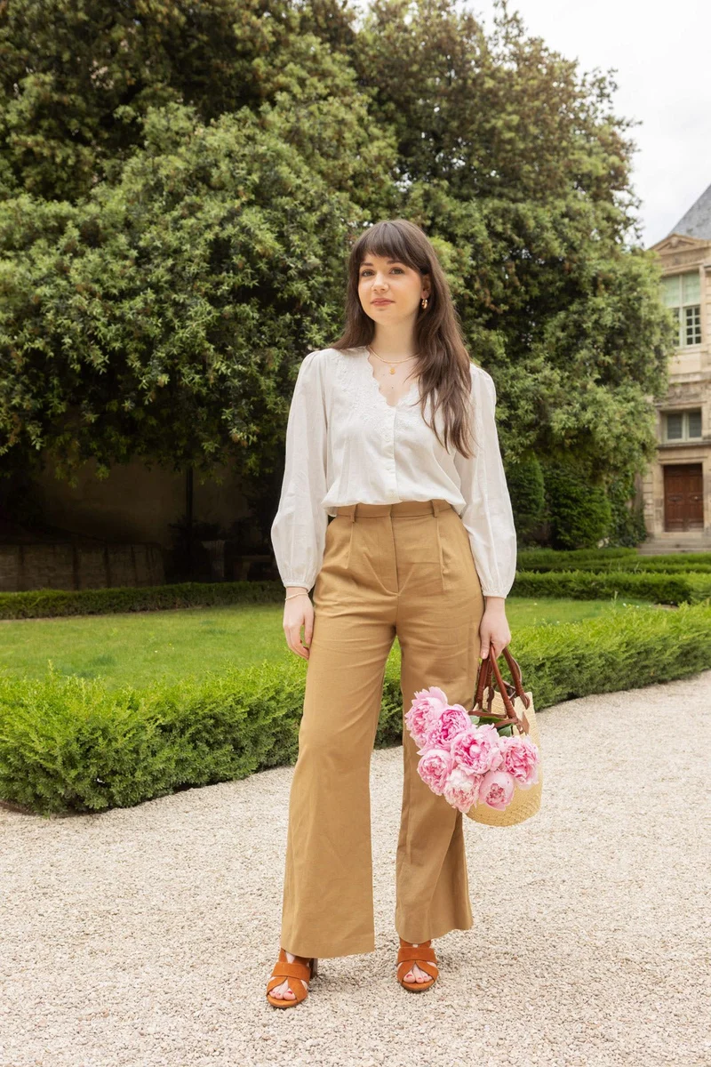 Pantalon Amandine - bronze