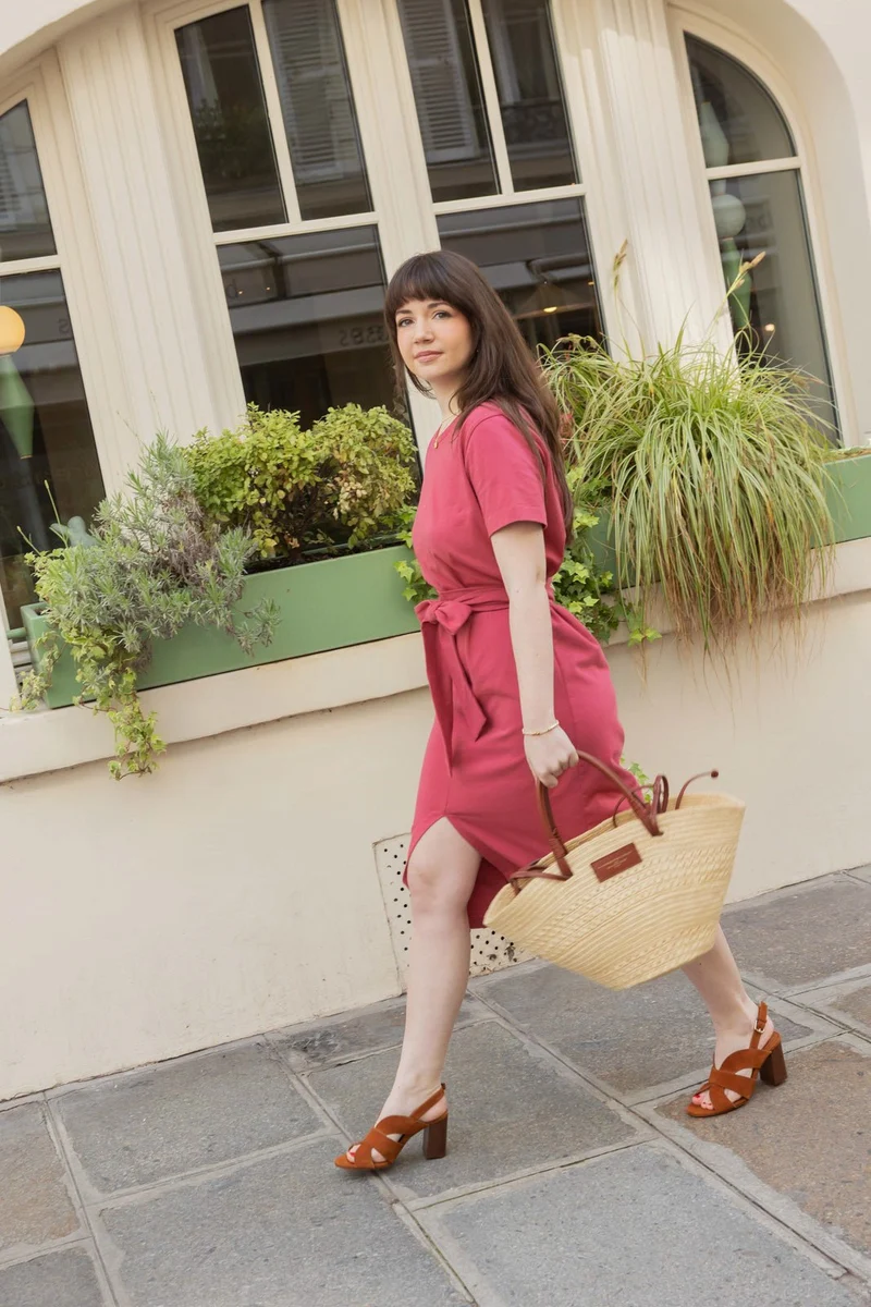 Robe Stevie - vieux rose