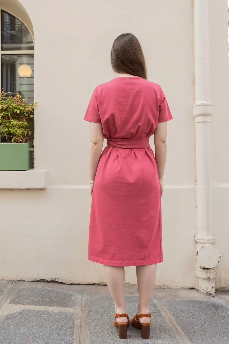 Robe Stevie - vieux rose
