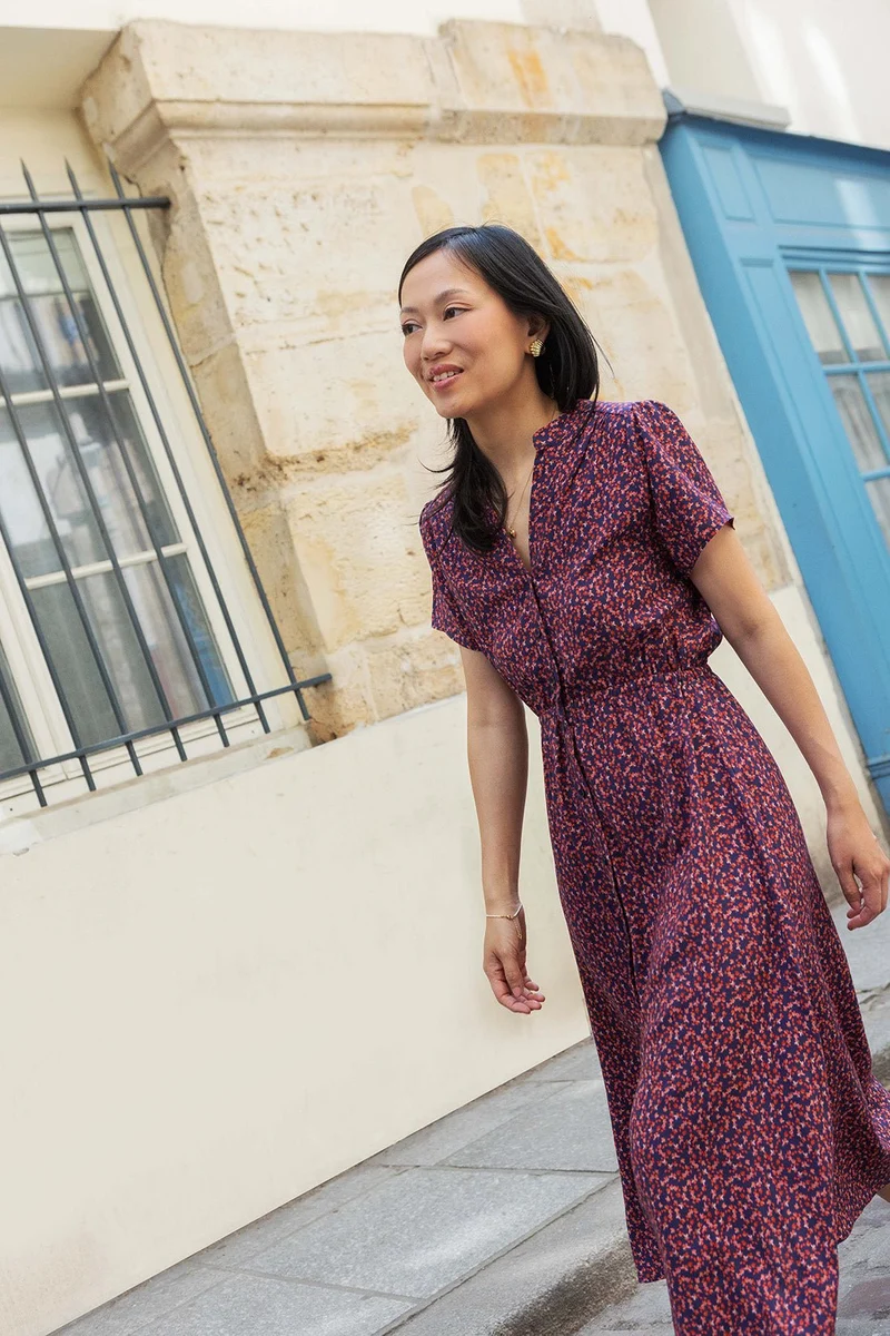 Robe Giada - fleuri