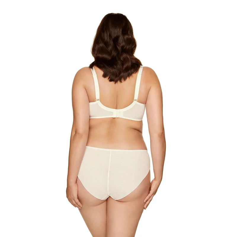 Culottes sensuelles tulle élastique broderies confort grande taille Gorteks