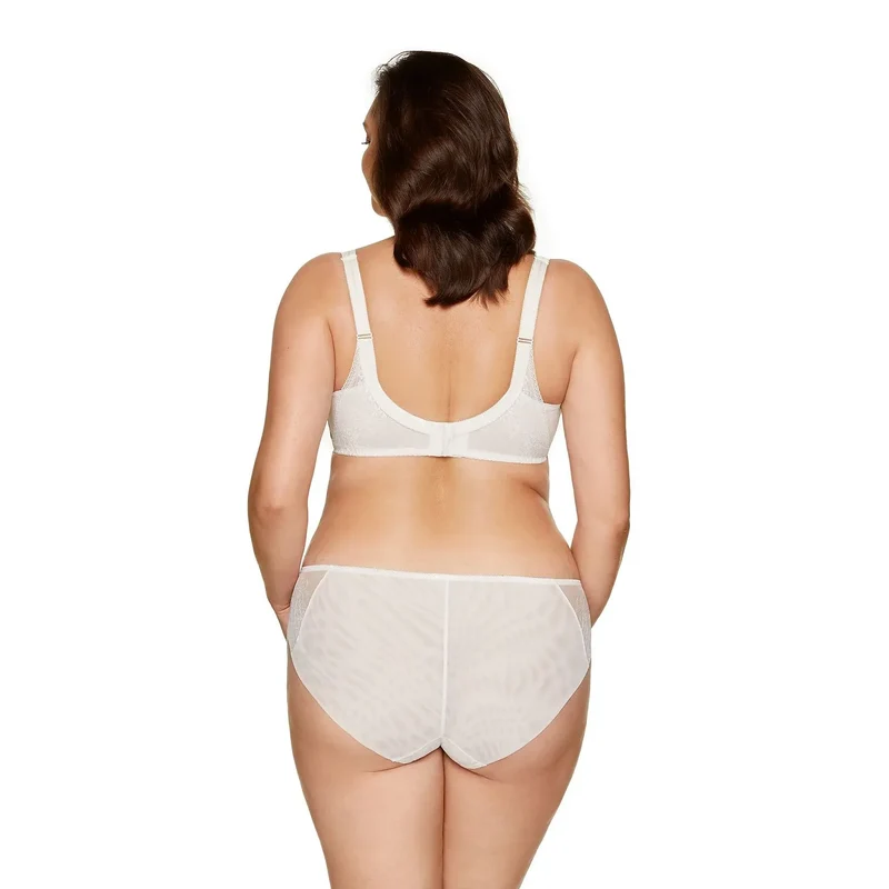 Soutien-gorge rembourré dentelle florale ajustable baleines confort femmes