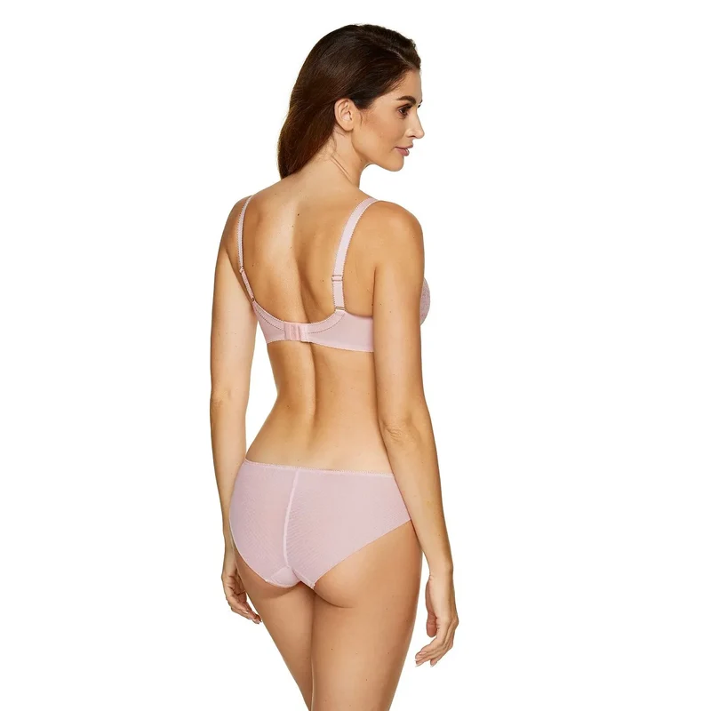Culotte romantique tulle broderie noeud délicat gousset coton Gorteks