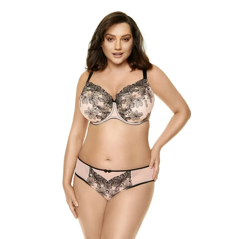 Culottes tulle broderie nœud confort Gorteks tailles 36-48