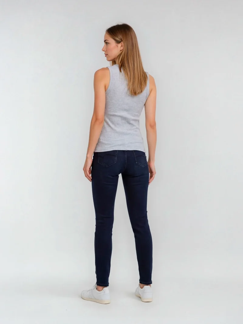 MAVI - SOPHIE, Slim Fit, Mid-Waist, Ink Uptown Sporty